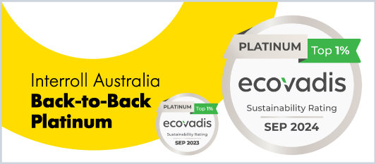 Interroll Australia Earns EcoVadis Platinum Sustainability Medal 